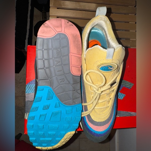 Waverunners Nike Air Max 1/97 Size 9 Wotherspoon W/ Extra Laces &OG Box - Picture 6 of 9